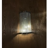 Lampa ścienna ATLANTA WALL 2 - aluminium, stal