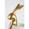 KARE lampa stołowa RABBIT 88 cm biała / złota