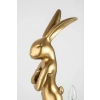 KARE lampa stołowa RABBIT 88 cm biała / złota