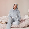 Kombinezon Onesie Sowa szara rozmiar S