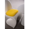 Poduszka na krzesło Balance żółta