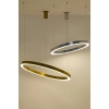 Lampa wisząca RING 100 złota - LED, stal