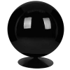 Fotel BALL BLACK niebieski