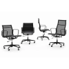 Fotel biurowy AERON PREMIUM czarny - siatka, aluminium