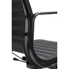 Fotel biurowy AERON PRESTIGE PLUS czarny - skóra naturalna, aluminium