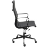 Fotel biurowy AERON PRESTIGE PLUS czarny - skóra naturalna, aluminium