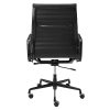 Fotel biurowy AERON PRESTIGE PLUS czarny - skóra naturalna, aluminium