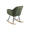 Krzesło bujane Emilia VIC forest green