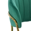 Krzesło Opera zielone