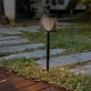 NEW GARDEN lampa ogrodowa GRETA SOLAR NEGRO 5in1 czarna