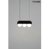 MOOSEE lampa wisząca DROPS 3 czarna