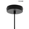 MOOSEE lampa wisząca SPINNER 19 czarna