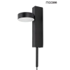 MOOSEE lampa ścienna CLARID BLACK czarna