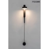 MOOSEE lampa ścienna CLARID BLACK czarna