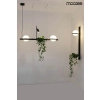 MOOSEE lampa ścienna PLANT WALL czarna