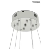 MOOSEE lampa wisząca WAVE 80 chrom