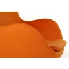 Fotel Jajo pomarańczowy kaszmir 11 Premium