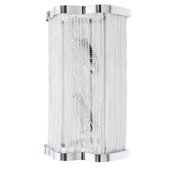 Lampa ścienna ATLANTA WALL 2 - aluminium, stal