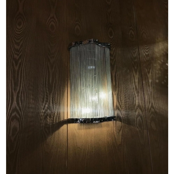 Lampa ścienna ATLANTA WALL 2 - aluminium, stal