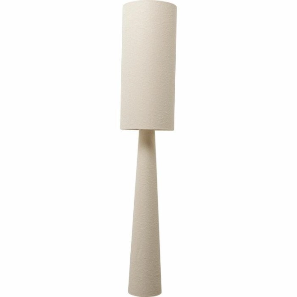 KARE lampa podłogowa MARLEEN BOUCLE 190   cm beżowa