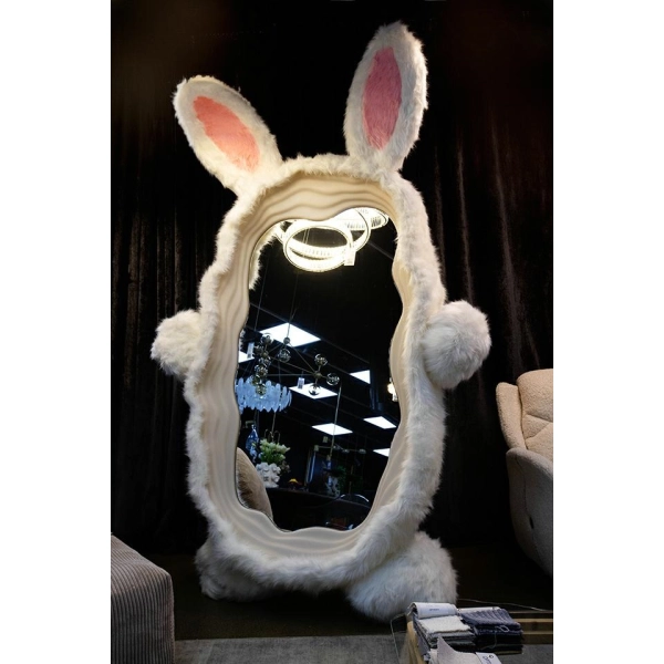 Lustro stojące BUNNY z oświetleniem LED   240x150 cm