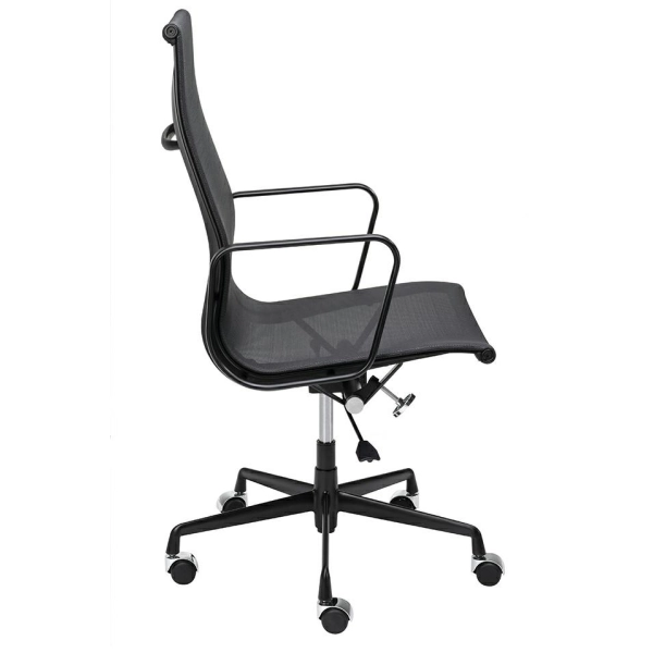 Fotel biurowy AERON PREMIUM czarny - siatka, aluminium