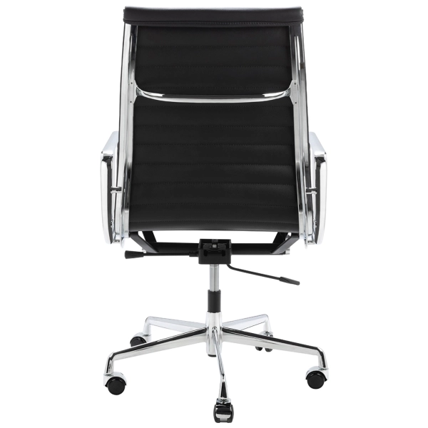 Fotel biurowy AERON PRESTIGE PLUS chrom  - skóra naturalna, aluminium