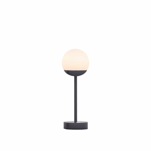 NEW GARDEN lampa stołowa NORAI SLIM 35 BATTERY rose gold