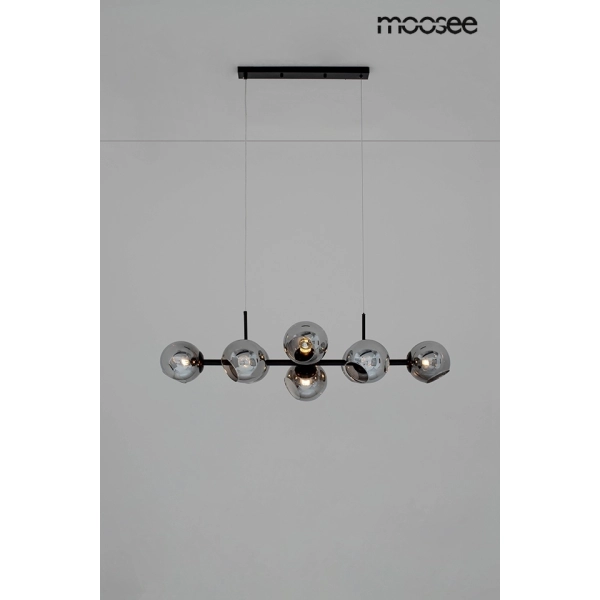 MOOSEE lampa wisząca ROMEO BLACK czarna