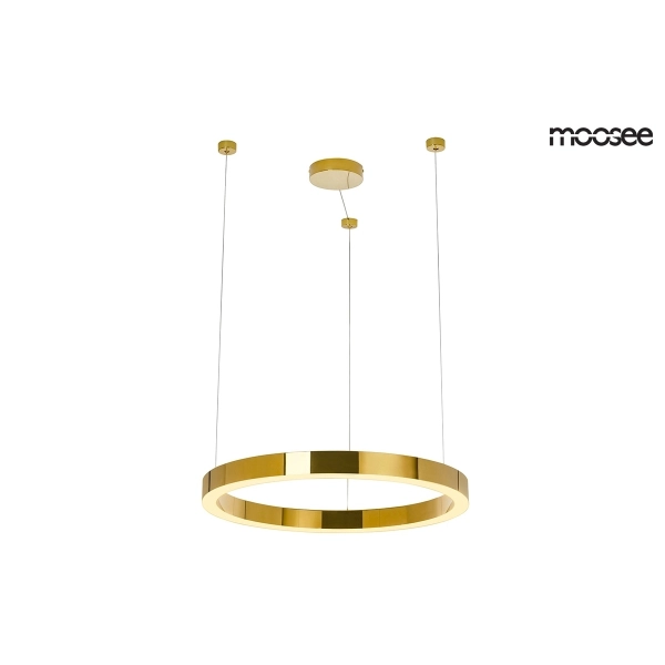 MOOSEE lampa wisząca RING LUXURY 50  złota