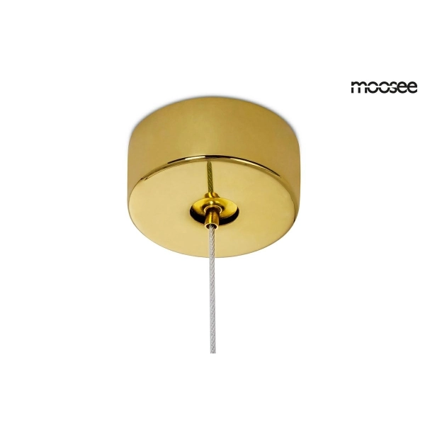 MOOSEE lampa wisząca RING LUXURY 50  złota