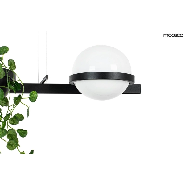 MOOSEE lampa wisząca PLANT czarna