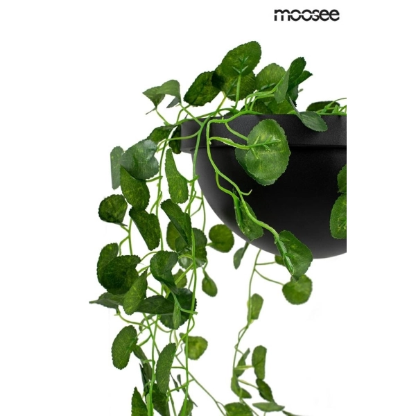 MOOSEE lampa wisząca PLANT czarna