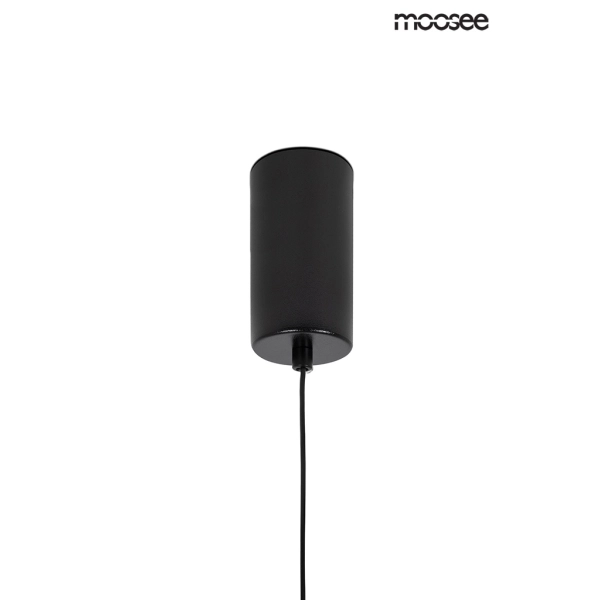 MOOSEE lampa wisząca OMBRE 80 czarna