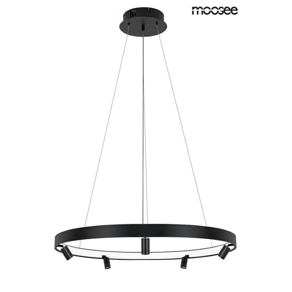 MOOSEE lampa wisząca CIRCLE SPOT 98 BLACK czarna