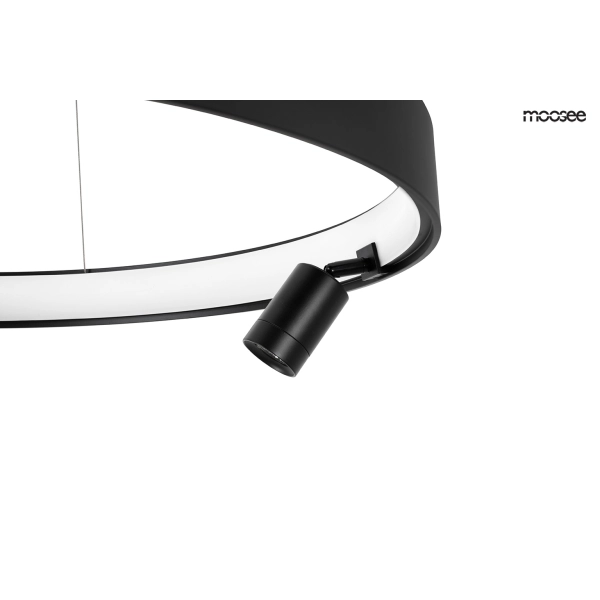 MOOSEE lampa wisząca CIRCLE SPOT 98 BLACK czarna