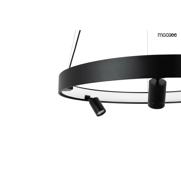 MOOSEE lampa wisząca CIRCLE SPOT 98 BLACK czarna