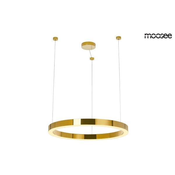 MOOSEE lampa wisząca RING LUXURY 70  złota