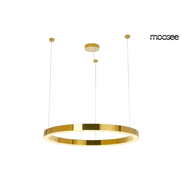 MOOSEE lampa wisząca RING LUXURY 90  złota