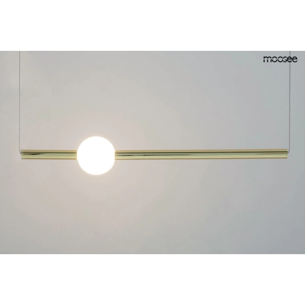 MOOSEE lampa wisząca LIBRA 90 ON złota