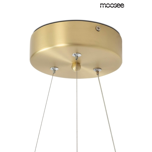 MOOSEE lampa wisząca SERPIENTE 60 złota