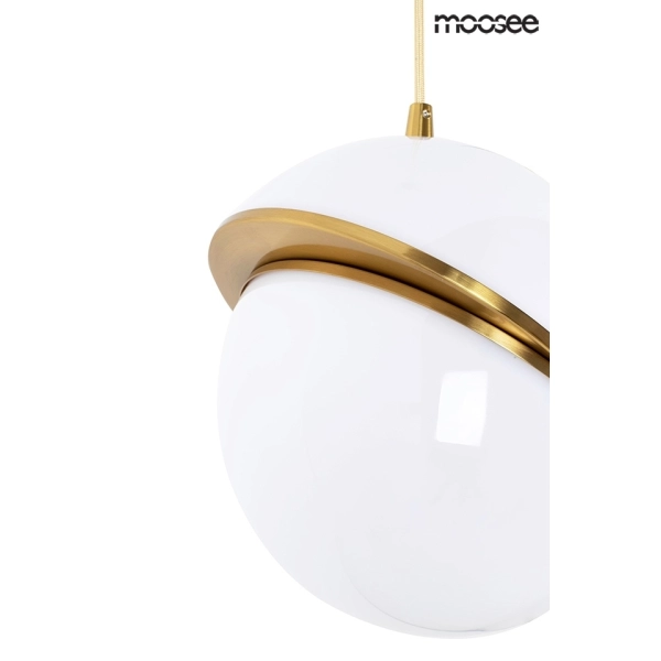 MOOSEE lampa wisząca GLOBE 20 złota