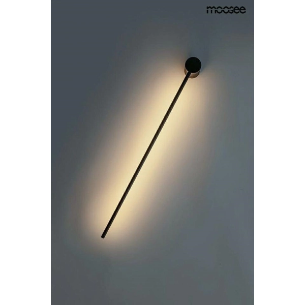 MOOSEE lampa ścienna OMBRE 60 czarna