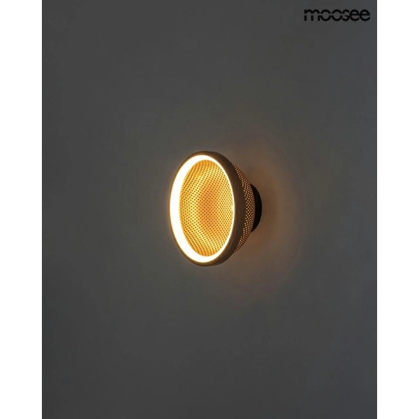 MOOSEE lampa ścienna FARO miedziana