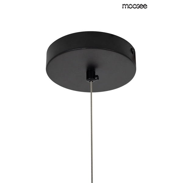 MOOSEE lampa wisząca LINEAL czarna