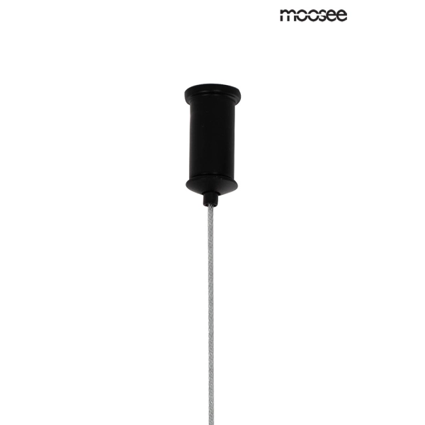 MOOSEE lampa wisząca RAGE czarna