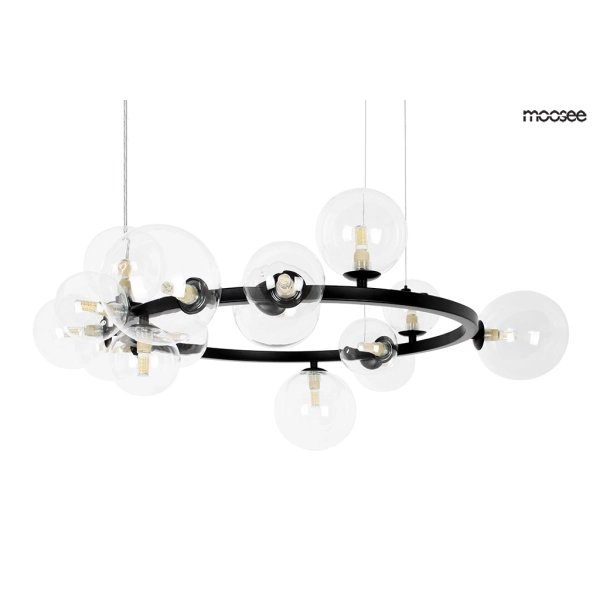 MOOSEE lampa wisząca ALURE 85 czarna