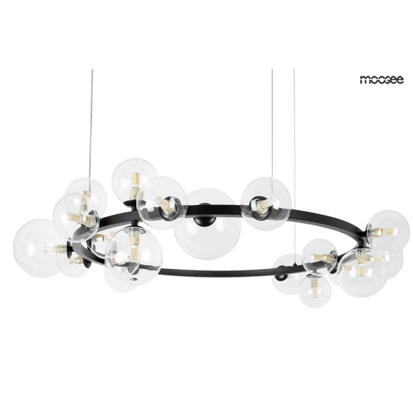 MOOSEE lampa wisząca ALURE 120 czarna