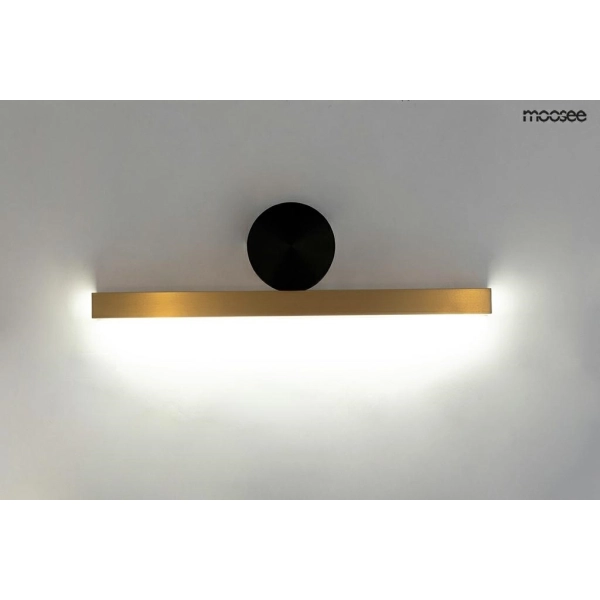 MOOSEE lampa ścienna WAND 45 złota