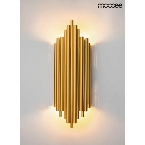 MOOSEE lampa ścienna HARMONIC złota